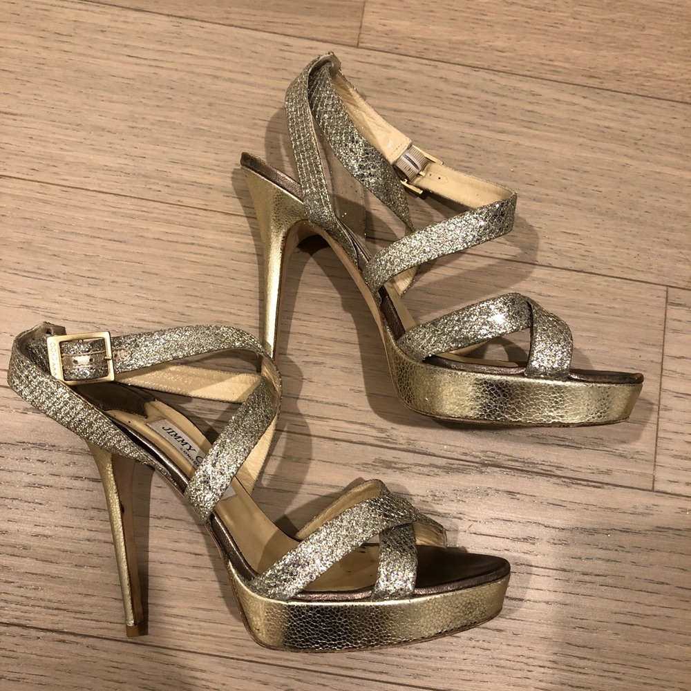 Jimmy Choo Vamp platform sandals - Picture 6 of 8